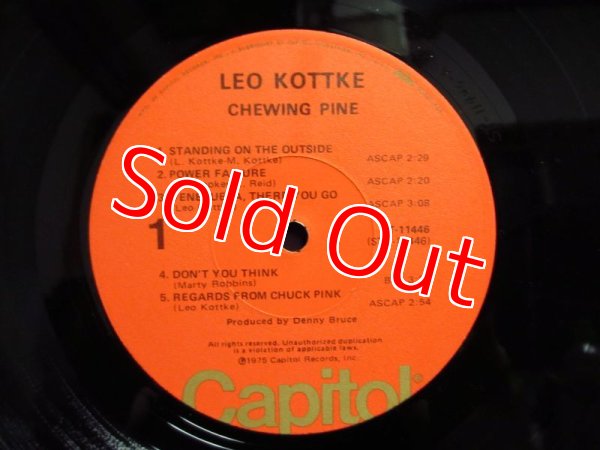 画像3: Leo Kottke / Chewing Pine (3)