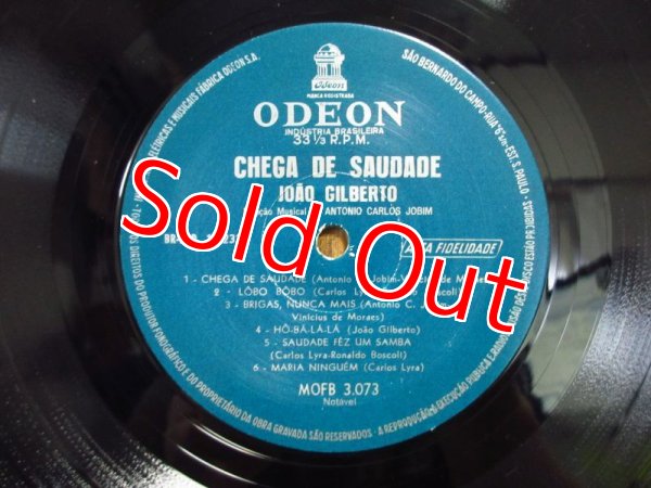 画像3: Joao Gilberto / Chega De Saudade (3)