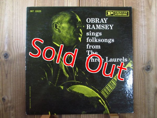 画像1: Obray Ramsey / Obray Ramsey Sings Folksongs From The Three Laurels (1)