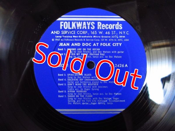 画像3: Jean Ritchie And Doc Watson / Jean Ritchie And Doc Watson At Folk City (3)