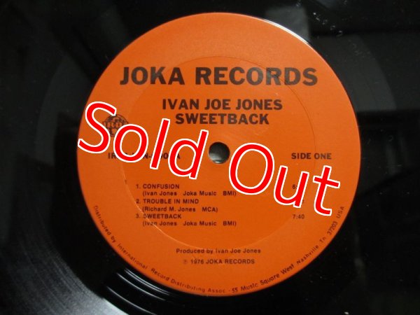 画像3: Ivan Boogaloo Joe Jones / Sweetback (3)