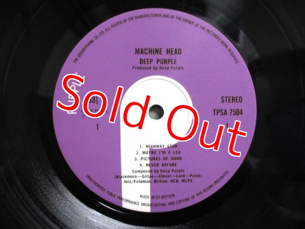 画像4: Deep Purple / Machine Head (4)