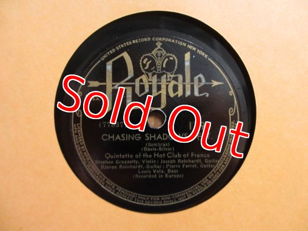 画像1: Django Reinhardt / Chasing Shadows - I've Had My Moments (1)