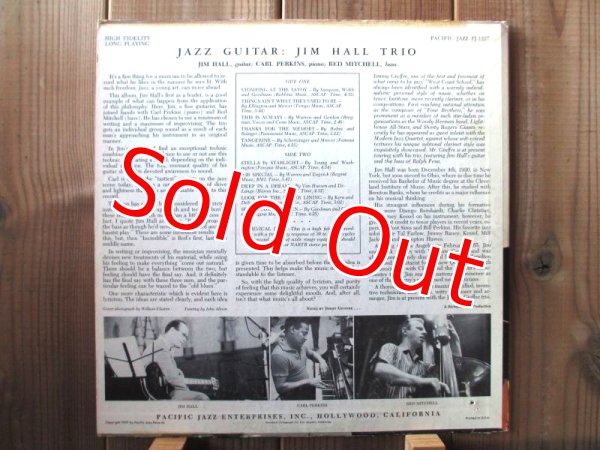 画像2: Jim Hall Trio / Jazz Guitar (2)
