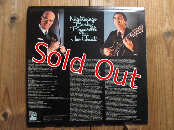 画像2: Bucky Pizzarelli With Joe Venuti / Nightwings (2)