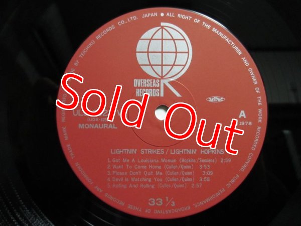 画像3: Lightnin' Hopkins / Lightnin' Strikes (3)