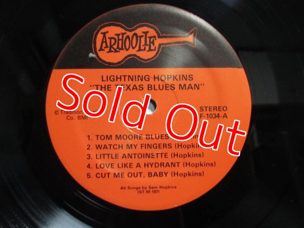 画像3: Lightning Hopkins / The Texas Bluesman (3)