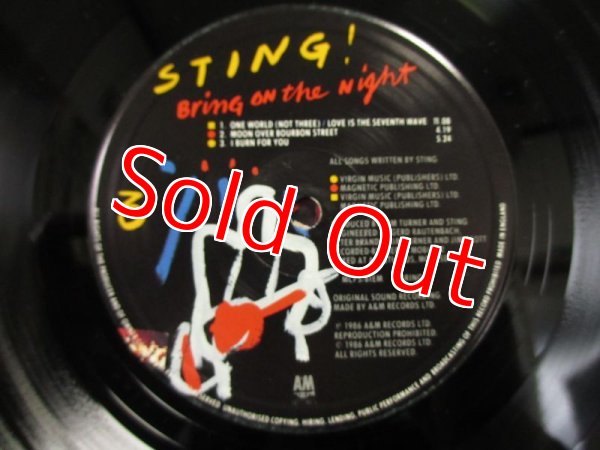 画像4: Sting / Bring On The Night (4)