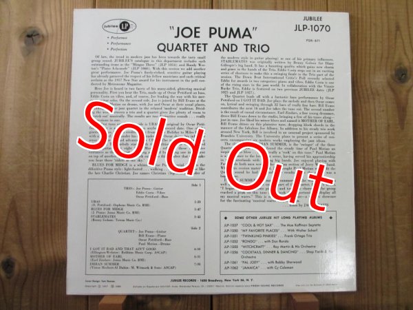 画像2: Joe Puma & Bill Evans(p) /  Jazz (2)