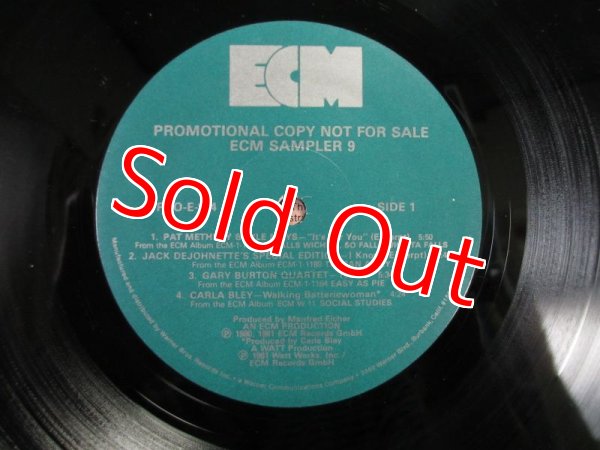 画像3: V.A. / ECM Sampler 9 (NOT FOR SALE) (3)