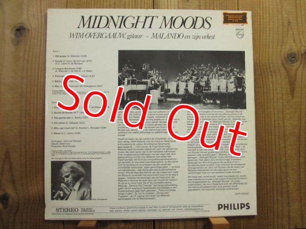 画像2: Wim Overgaauw & Malando En Zijn Orkest /  Midnight Moods (2)