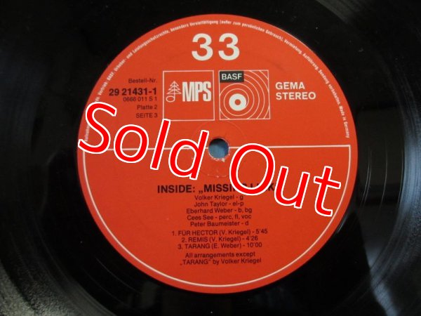 画像4: ドイツMPS優秀録音！■Volker Kriegel / Inside: Missing Link (4)