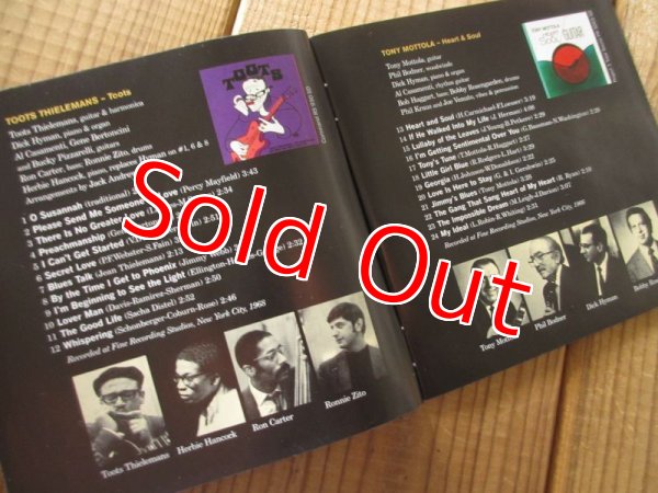 画像3: 世界初CD化！ハービーハンコック参加作！■Toots Thielemans / Toots ＋ボーナストラック=Tony Mottola / Heart & Soul (3)