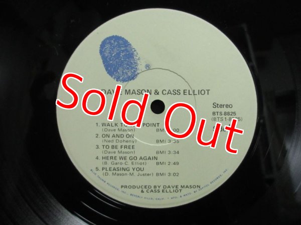 画像4: Dave Mason & Cass Elliot / Dave Mason & Cass Elliot (4)