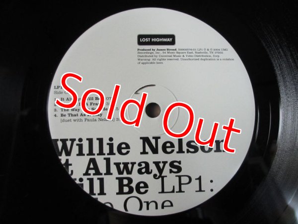 画像3: 入手困難！希少アナログ激レア盤！■Willie Nelson / It Always Will Be (3)