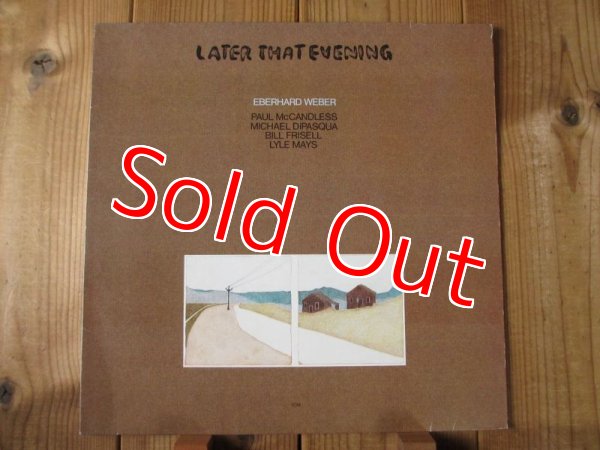 画像1: Eberhard Weber - Bill Frisell(g) / Later That Evening (1)