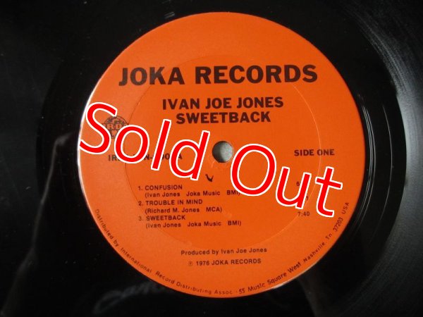 画像3: Ivan Boogaloo Joe Jones / Sweetback (3)