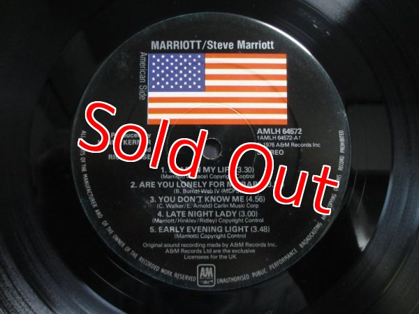 画像3: Steve Marriott / Marriott (3)