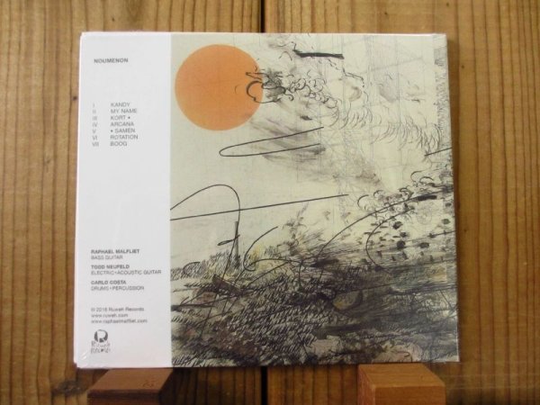 画像2: 再入荷！今や入手困難！今注目のギタリスト、トッドニューフェルド参加作！■Raphael Malfliet / Noumenon (2)