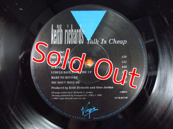 画像3: Keith Richards / Talk Is Cheap (3)