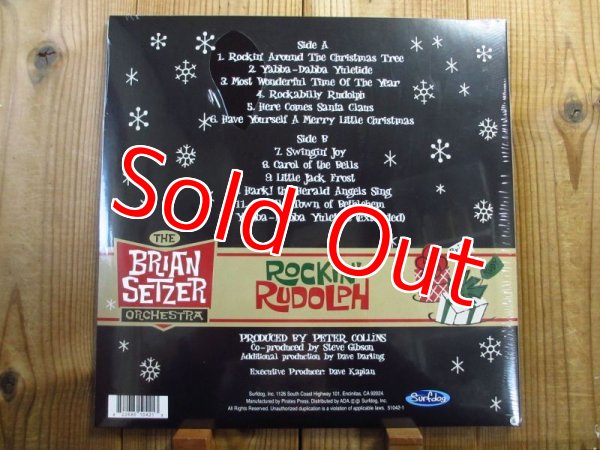 画像2: ★LP★The Brian Setzer Orchestra / Rockin' Rudolph (2)