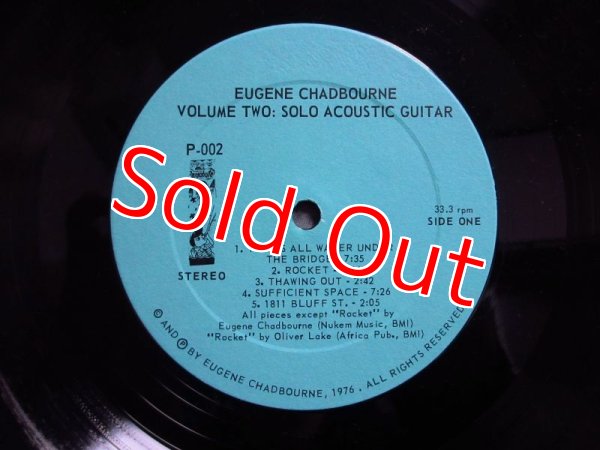 画像3: Eugene Chadbourne / Volume Two: Solo Acoustic Guitar (3)