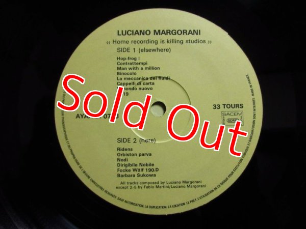 画像3: Luciano Margorani / Home Recording Is Killing Studios (3)