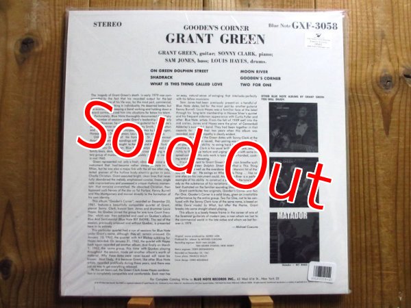 画像2: オーディオファイルMusic Matters45回転限定プレス！ソニークラーク参加BN未発表！■Grant Green / Gooden's Corner (2)