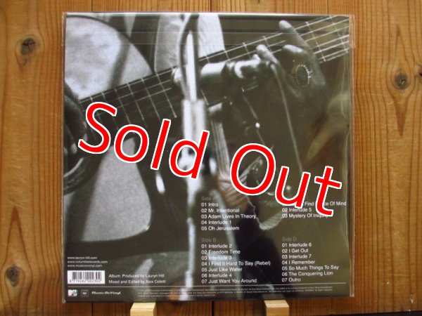 画像2: オリジナルは高額！ローリンヒルのMTVアンプラグド名作アナログ盤リイシュー！■Lauryn Hill / MTV Unplugged 2.0 (2)