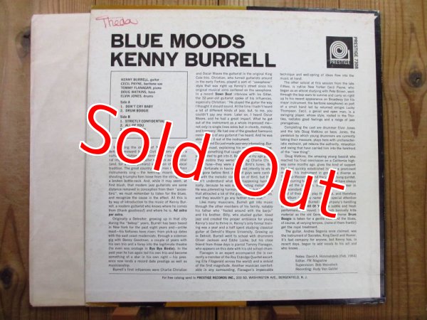 画像2: Kenny Burrell / Blue Moods (2)