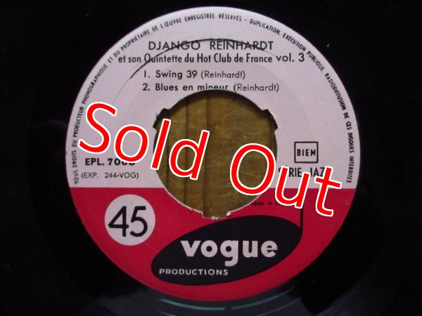 画像3: Django Reinhardt / 45 tours Extended play (3)