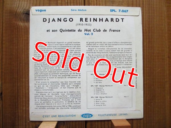 画像2: Django Reinhardt Et Son Quintette Du Hot Club De France / Vol. 2 (2)