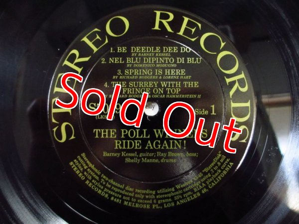 画像3: Barney Kessel - The Poll Winners / Ride Again! (3)