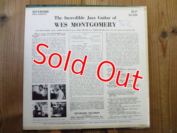 画像2: Wes Montgomery / The Incredible Jazz Guitar (2)
