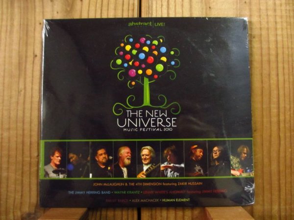 画像1: 世界のトップギタリストが集結したハードコアフュージョンのギター競演ライブ！■V.A. (John McLaughlin, Jimmy Herring, Wayne Kranz, Alex Machacek) / Abstract Logix Live! The New Universe Music Festival 2010 (1)