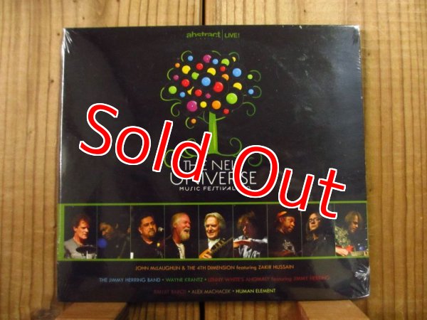 画像1: 世界のトップギタリストが集結したハードコアフュージョンのギター競演ライブ！■John McLaughlin, Jimmy Herring, Wayne Kranz, Alex Machacek - V.A. / The New Universe Music Festival 2010 (1)