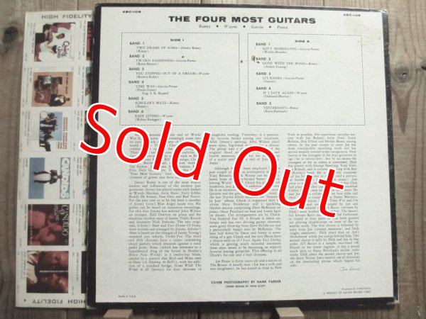 画像2: Jimmy Raney, Chuck Wayne, Joe Puma, Dick Garcia / The Fourmost Guitars (2)