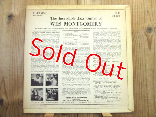 画像2: 激レア!! テストプレス!! ■Wes Montgomery / The Incredible Jazz Guitar (2)