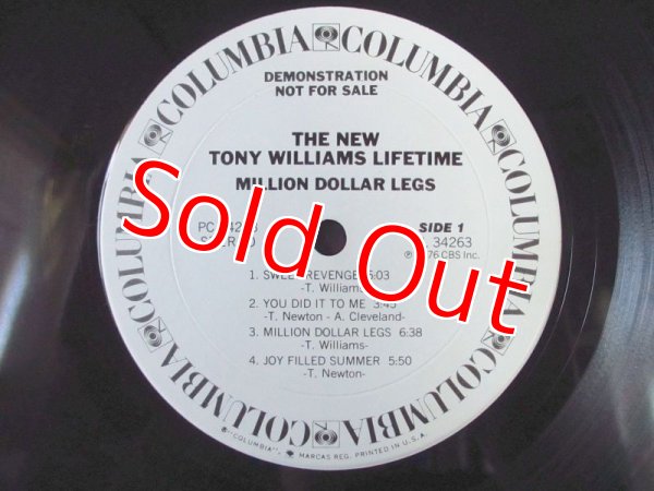 画像3: The New Tony Williams Lifetime / Million Dollar Legs (3)