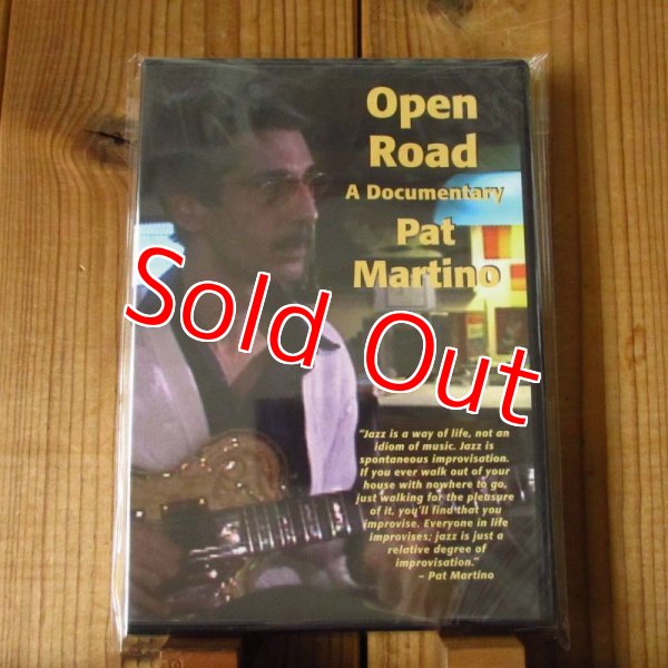 画像1: パットマルティーノの貴重映像満載のドキュメンタリーDVD！■Pat Martino / Open Road - A Documentary (1)