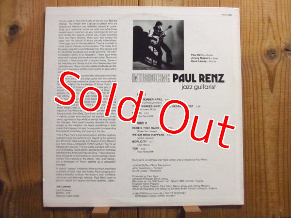 画像2: Paul Renz / Introducing (2)
