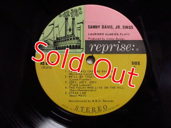 画像3: Sammy Davis Jr. And Laurindo Almeida / Sammy Davis Jr. Sings Laurindo Almeida Plays (3)