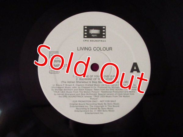 画像3: Living Colour / Sunshine Of Your Love (3)