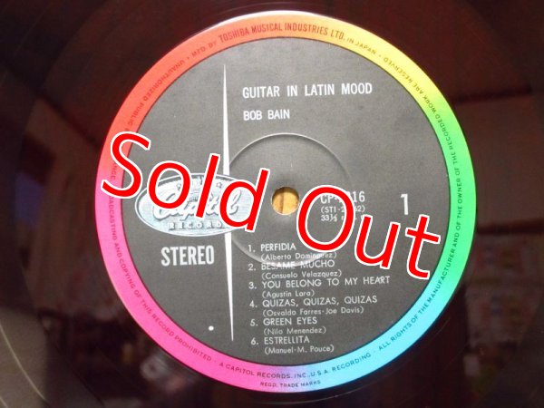 画像4: Bob Bain / Guitar In Latin Mood (4)