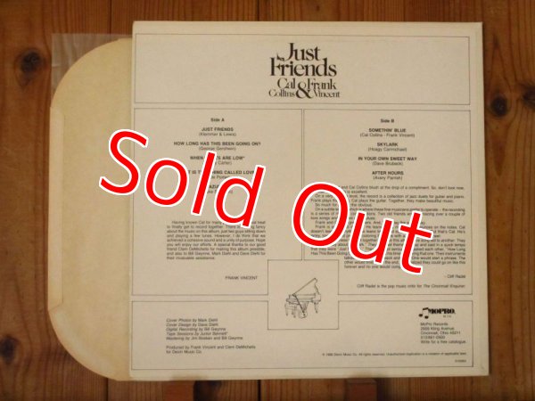 画像2: Cal Collins & Frank Vincent / Just Friends (2)