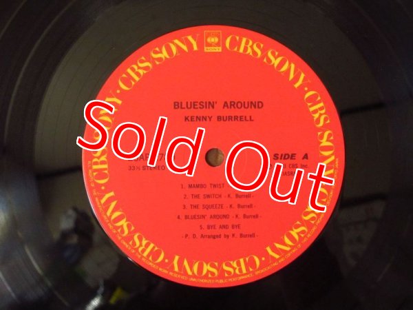 画像3: Kenny Burrell / Bluesin' Around (3)