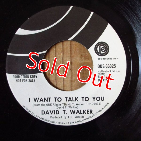 画像2: David T. Walker / Hot Fun In The Summertime - I Want To Talk To You (2)