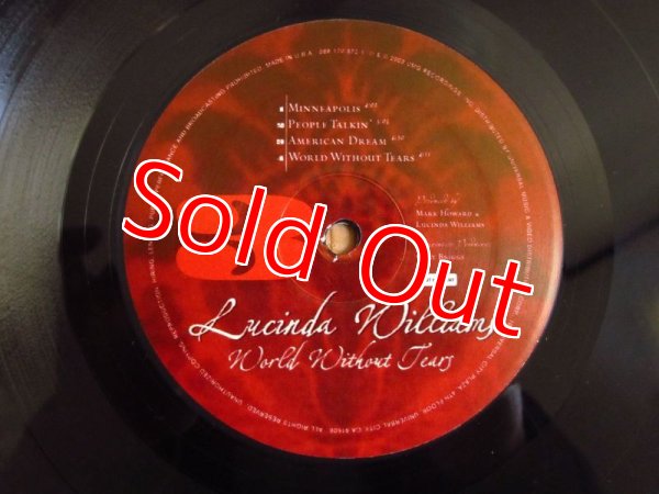 画像4: LPにはCD未収録の２曲が収録！■Lucinda Williams / World Without Tears (4)