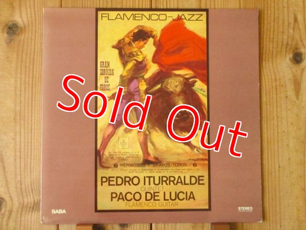 画像1: Pedro Iturralde Quintet Featuring Paco De Lucia / Flamenco-Jazz (1)