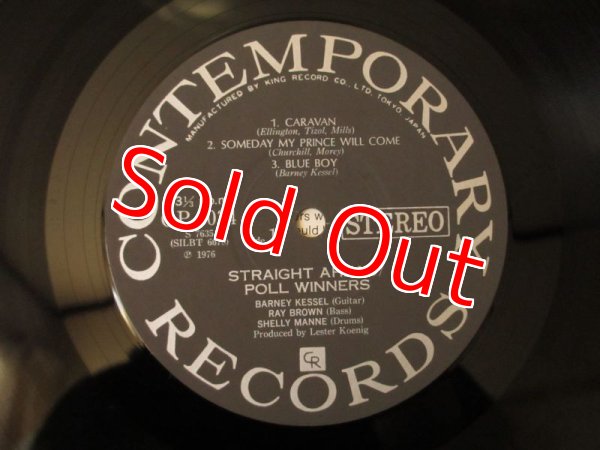 画像3: Barney Kessel - The Poll Winners / Straight Ahead (3)